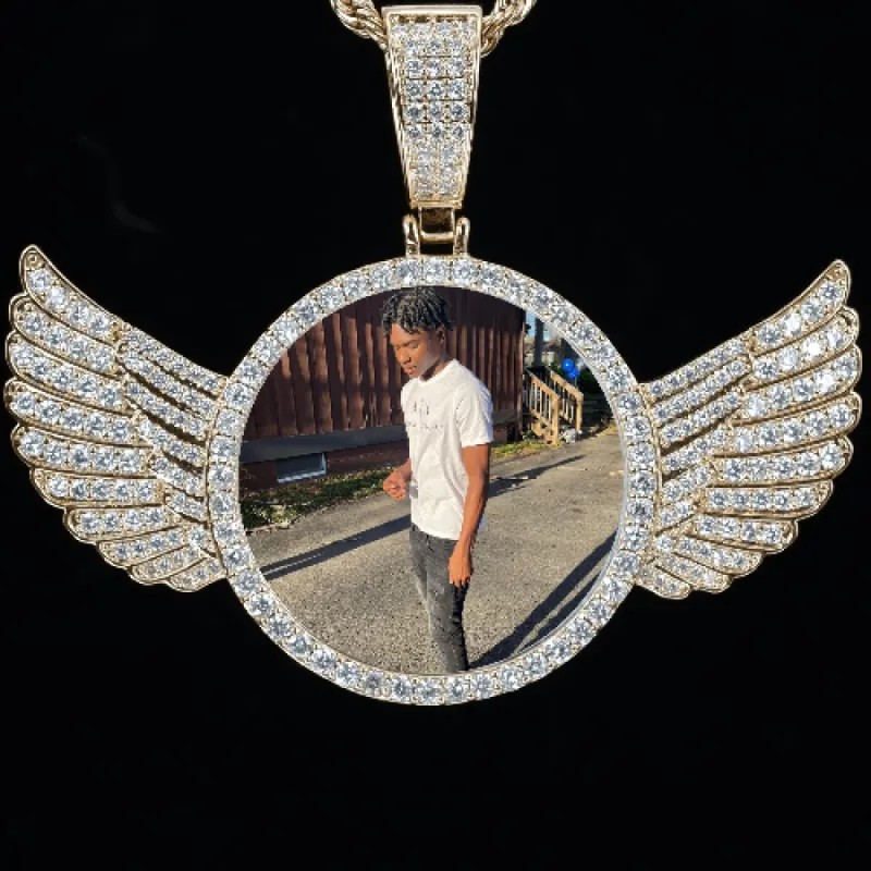 CUSTOM PICTURE PENDANT STYLE-4 sold by The GUU Shop
