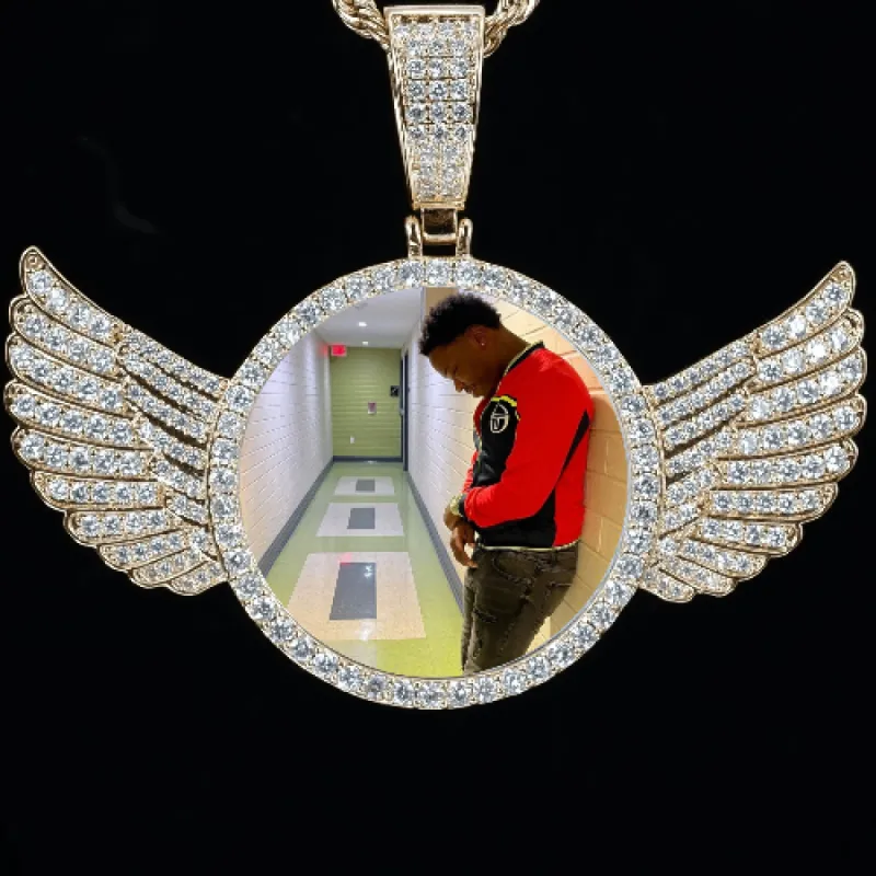 CUSTOM PICTURE PENDANT STYLE-4 sold by The GUU Shop
