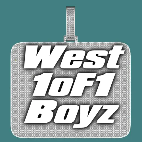 CUSTOM LETTER NECKLACE 3D BIG SQUARE sold by The GUU Shop