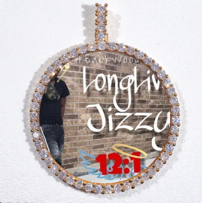 LARGE 3D CIRCLE CUSTOM PICTURE PENDANT sold by The GUU Shop