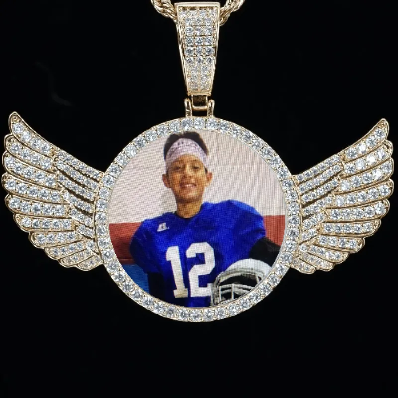 CUSTOM PICTURE PENDANT STYLE-4 sold by The GUU Shop