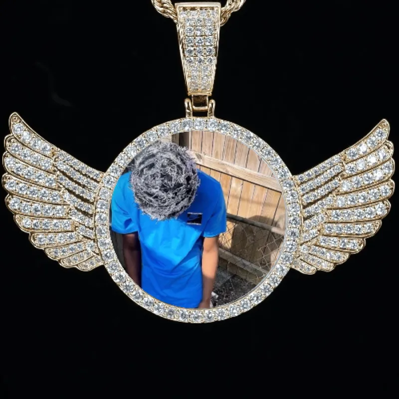 CUSTOM PICTURE PENDANT STYLE-4 sold by The GUU Shop