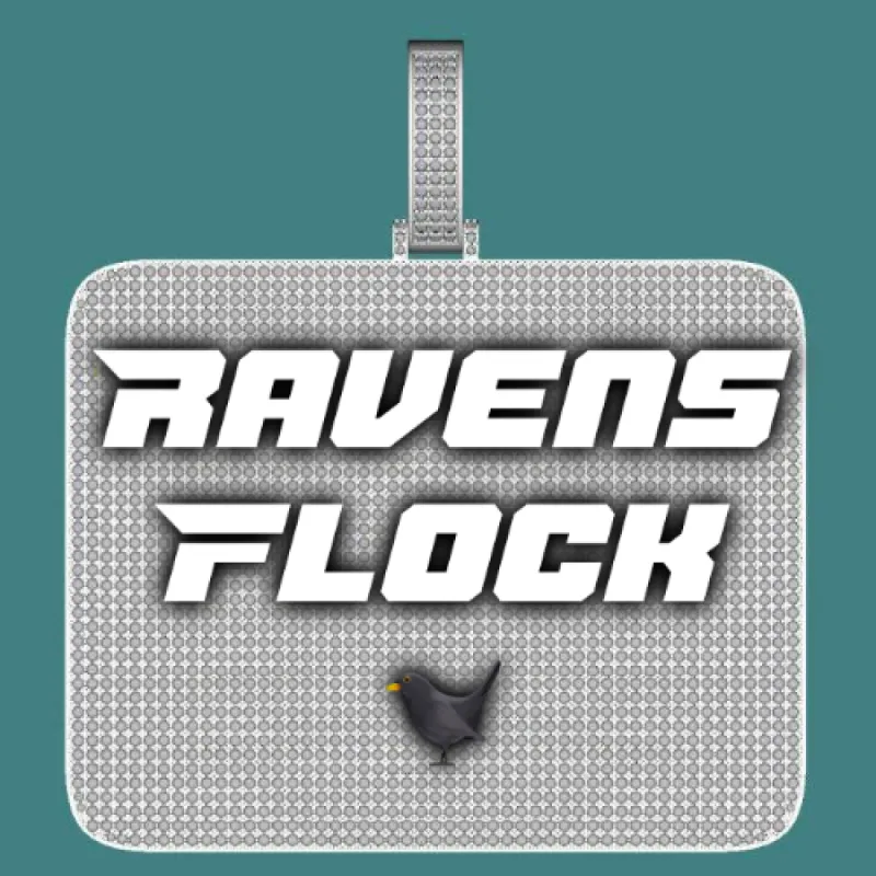 CUSTOM LETTER NECKLACE 3D BIG SQUARE sold by The GUU Shop