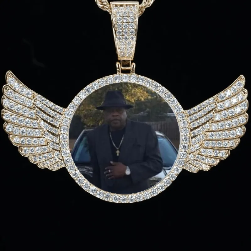 CUSTOM PICTURE PENDANT STYLE-4 sold by The GUU Shop