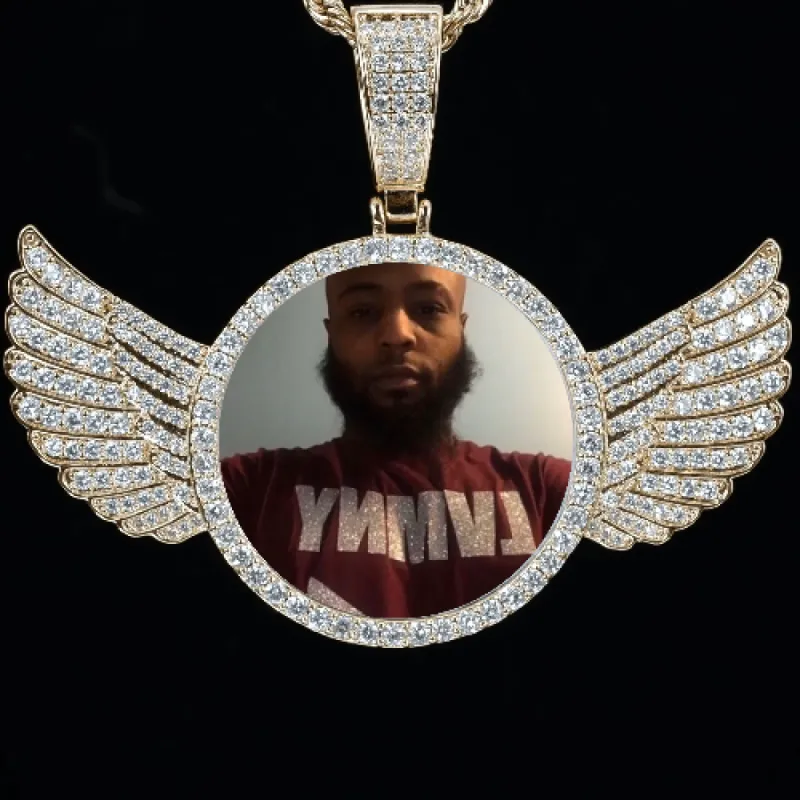 CUSTOM PICTURE PENDANT STYLE-4 sold by The GUU Shop