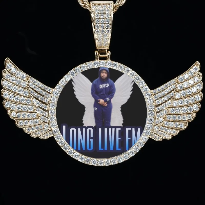 CUSTOM PICTURE PENDANT STYLE-4 sold by The GUU Shop