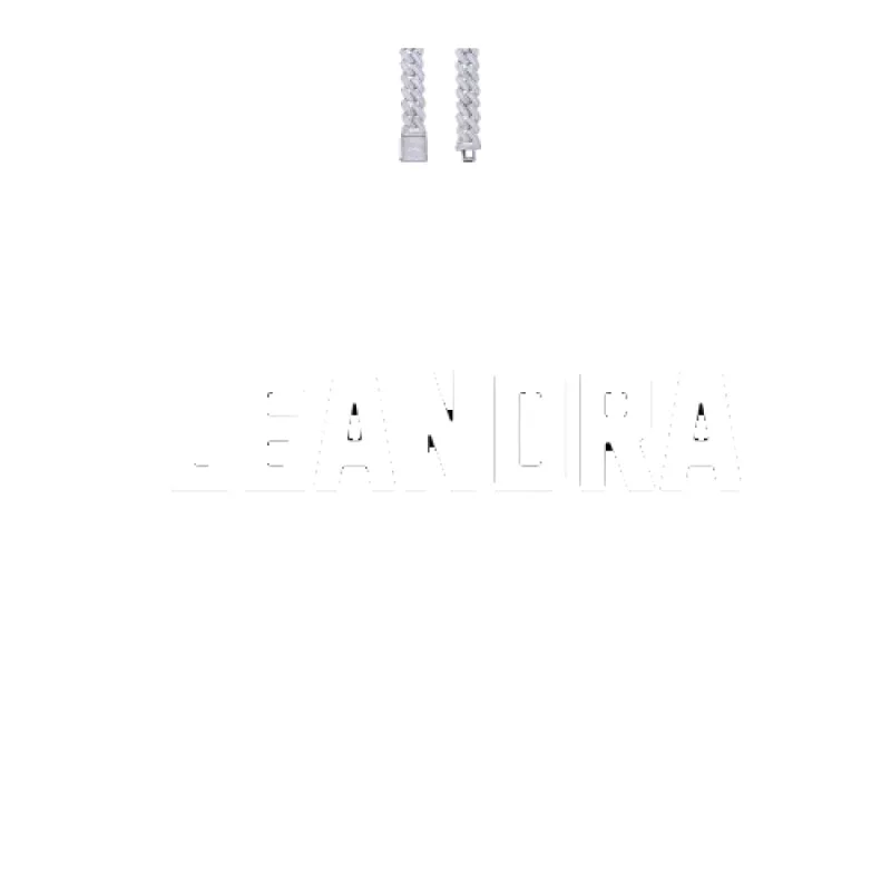 Custom Letters Baguette Two Layer Necklace made by The GUU Shop