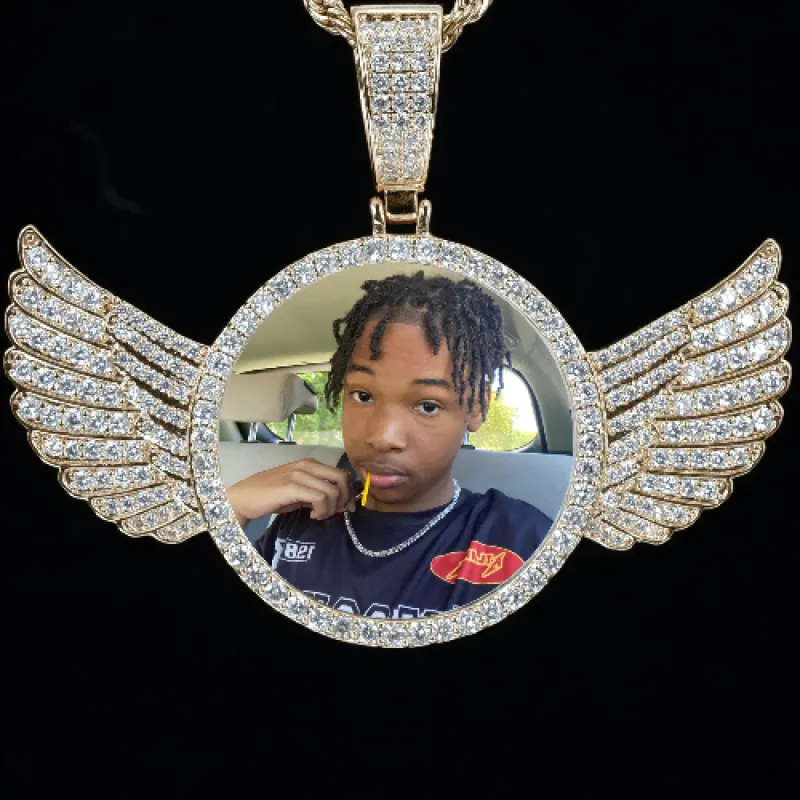 CUSTOM PICTURE PENDANT STYLE-4 sold by The GUU Shop