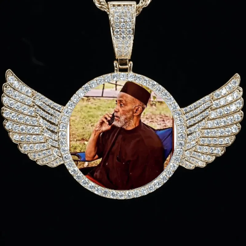 CUSTOM PICTURE PENDANT STYLE-4 sold by The GUU Shop