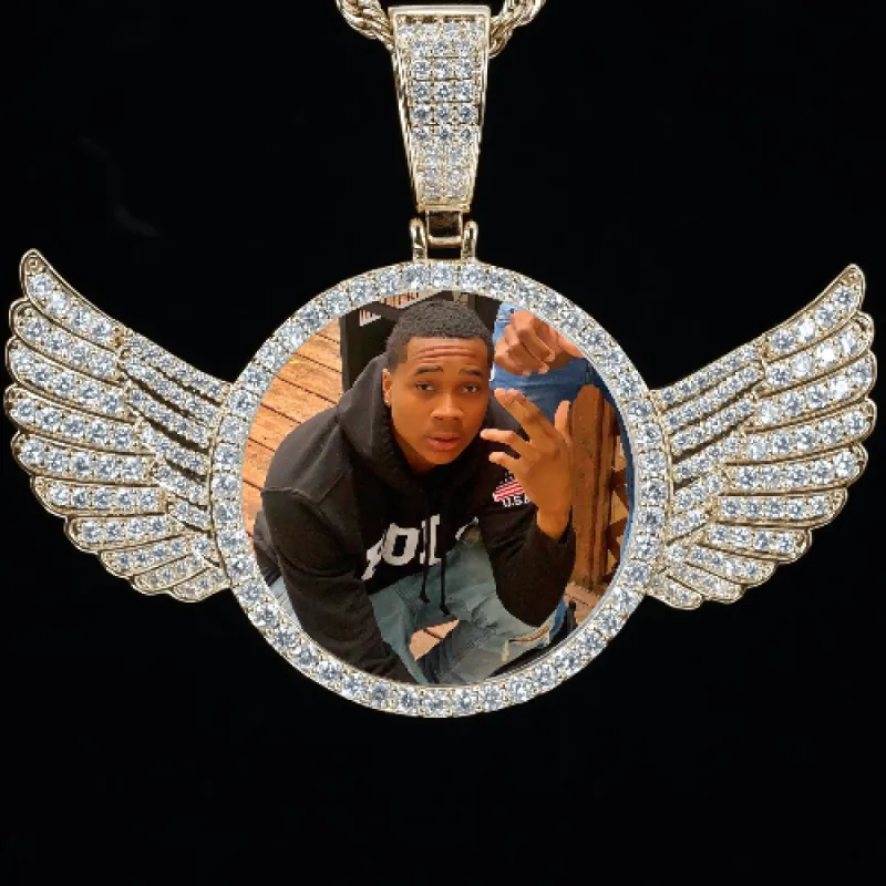 CUSTOM PICTURE PENDANT STYLE-4 sold by The GUU Shop