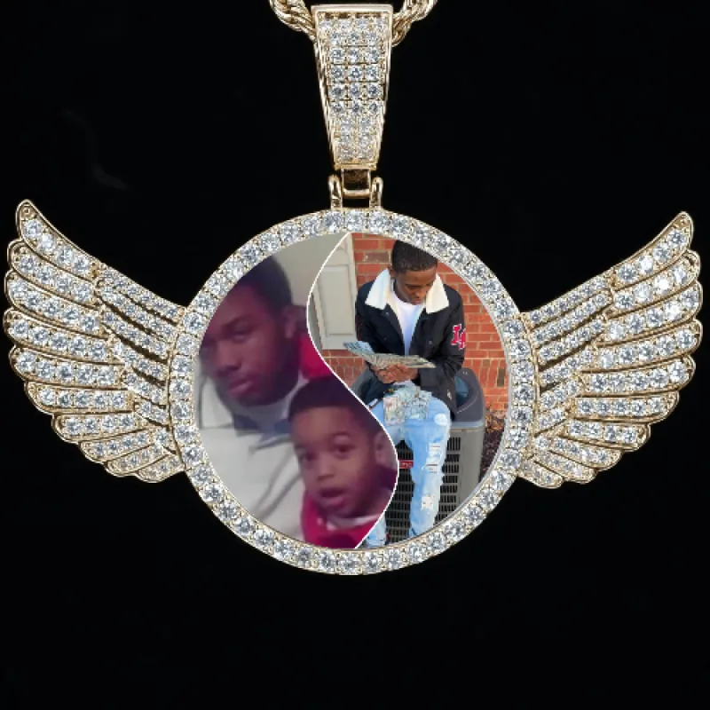 CUSTOM PICTURE PENDANT STYLE-4 sold by The GUU Shop