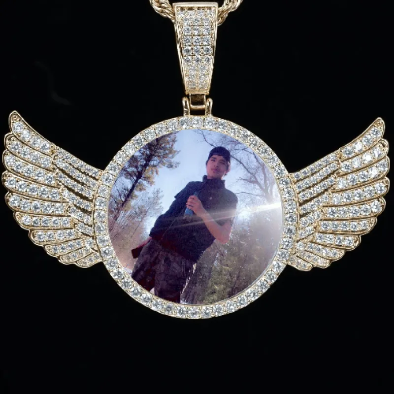 CUSTOM PICTURE PENDANT STYLE-4 sold by The GUU Shop