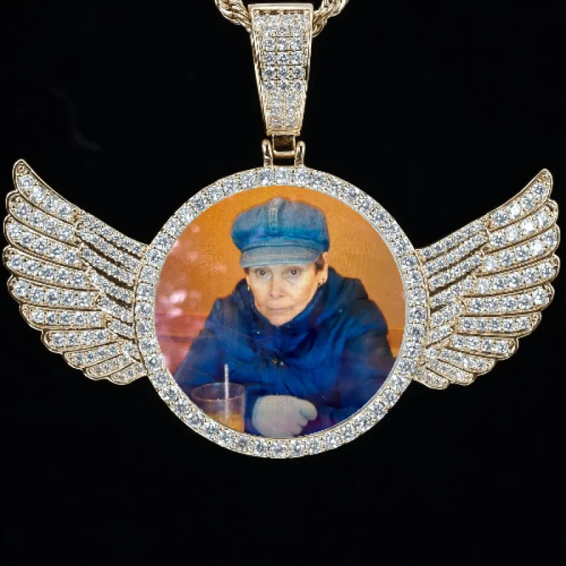 CUSTOM PICTURE PENDANT STYLE-4 sold by The GUU Shop