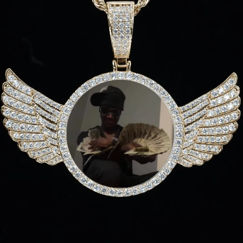 CUSTOM PICTURE PENDANT STYLE-4 sold by The GUU Shop