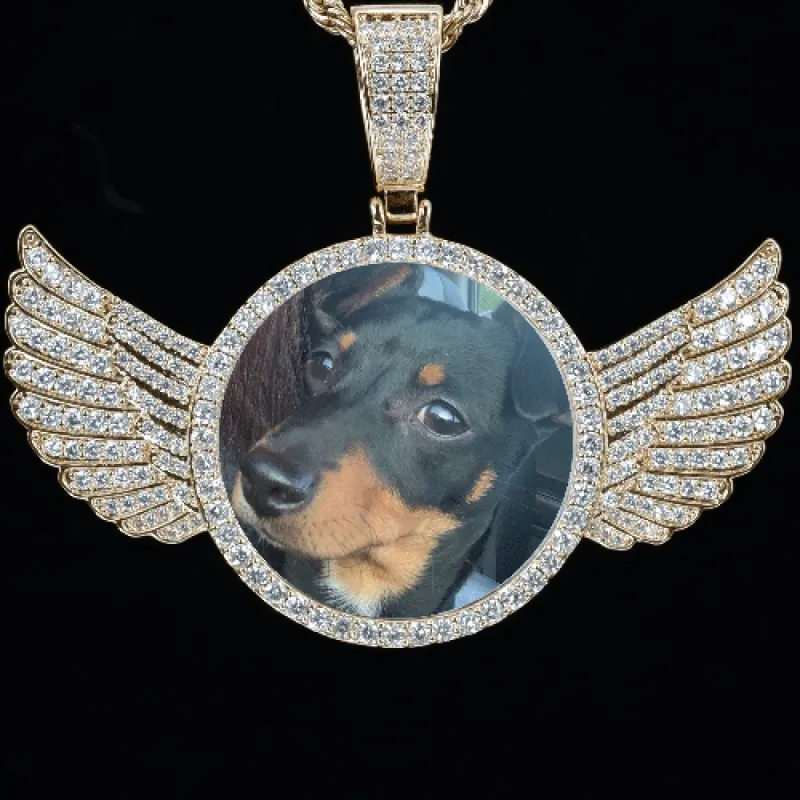 CUSTOM PICTURE PENDANT STYLE-4 sold by The GUU Shop