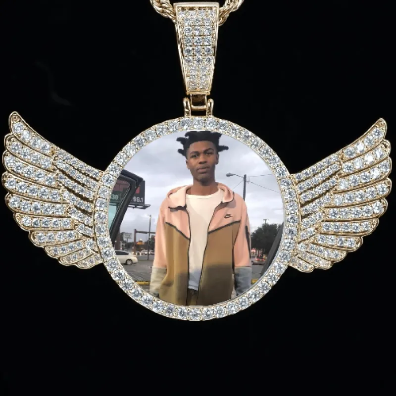 CUSTOM PICTURE PENDANT STYLE-4 sold by The GUU Shop