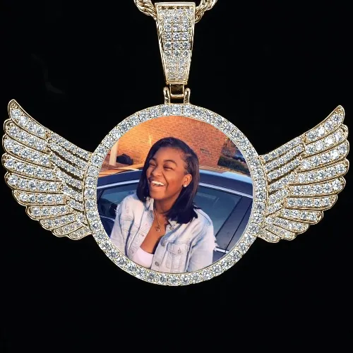 CUSTOM PICTURE PENDANT STYLE-4 sold by The GUU Shop