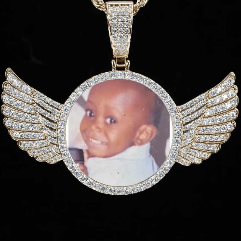 CUSTOM PICTURE PENDANT STYLE-4 sold by The GUU Shop