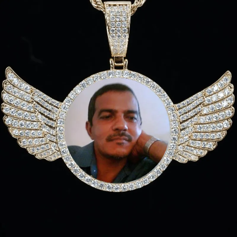 CUSTOM PICTURE PENDANT STYLE-4 sold by The GUU Shop