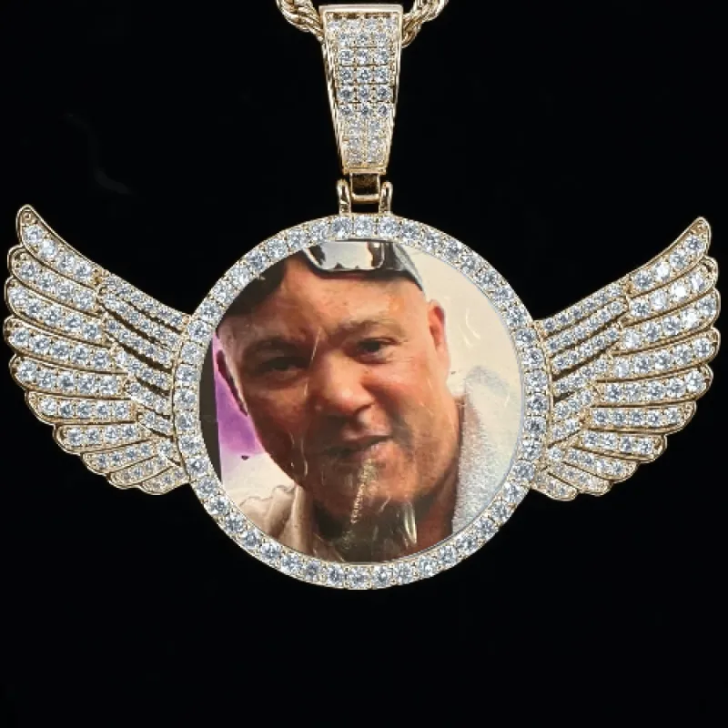 CUSTOM PICTURE PENDANT STYLE-4 sold by The GUU Shop