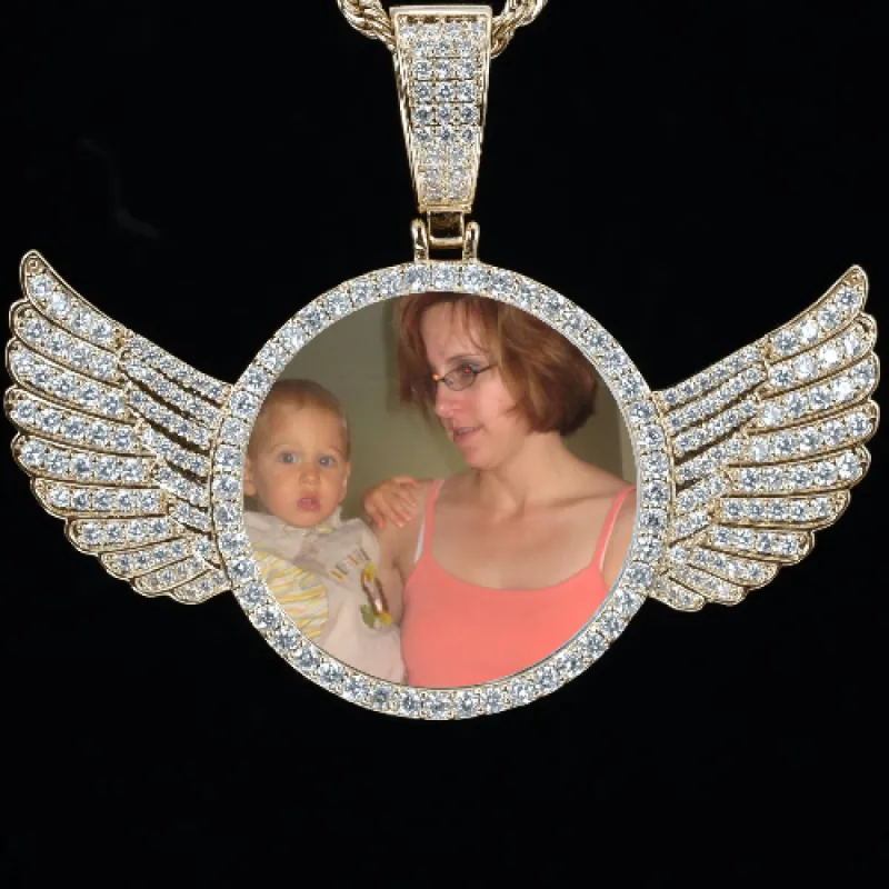 CUSTOM PICTURE PENDANT STYLE-4 sold by The GUU Shop