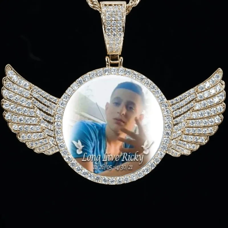 CUSTOM PICTURE PENDANT STYLE-4 sold by The GUU Shop