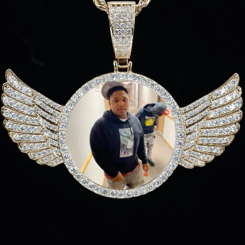 CUSTOM PICTURE PENDANT STYLE-4 sold by The GUU Shop