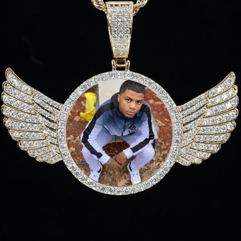 CUSTOM PICTURE PENDANT STYLE-4 sold by The GUU Shop