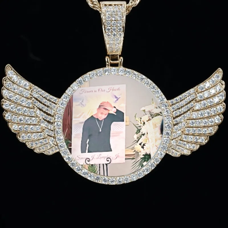 CUSTOM PICTURE PENDANT STYLE-4 sold by The GUU Shop