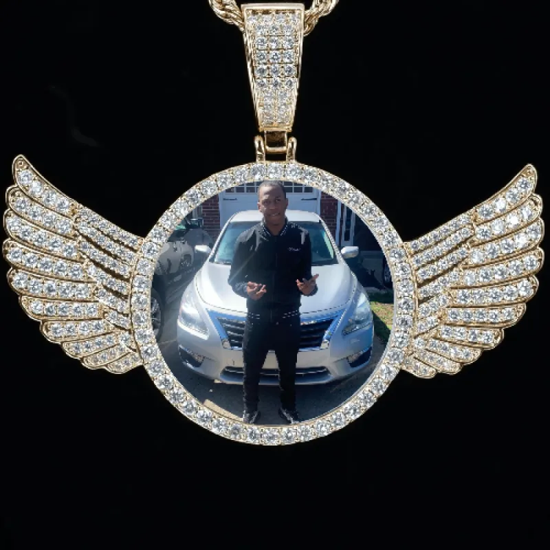 CUSTOM PICTURE PENDANT STYLE-4 sold by The GUU Shop
