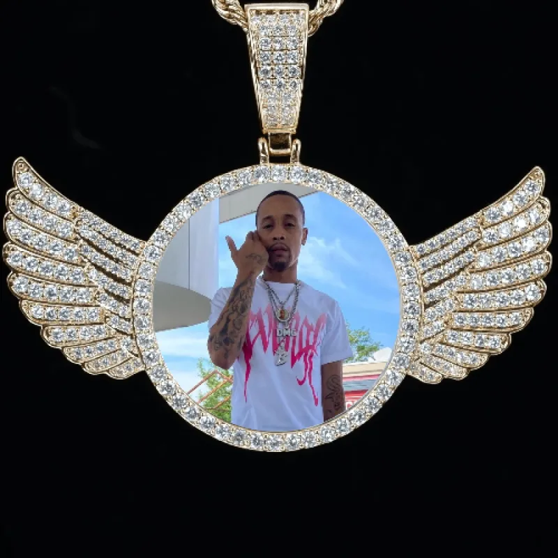 CUSTOM PICTURE PENDANT STYLE-4 sold by The GUU Shop