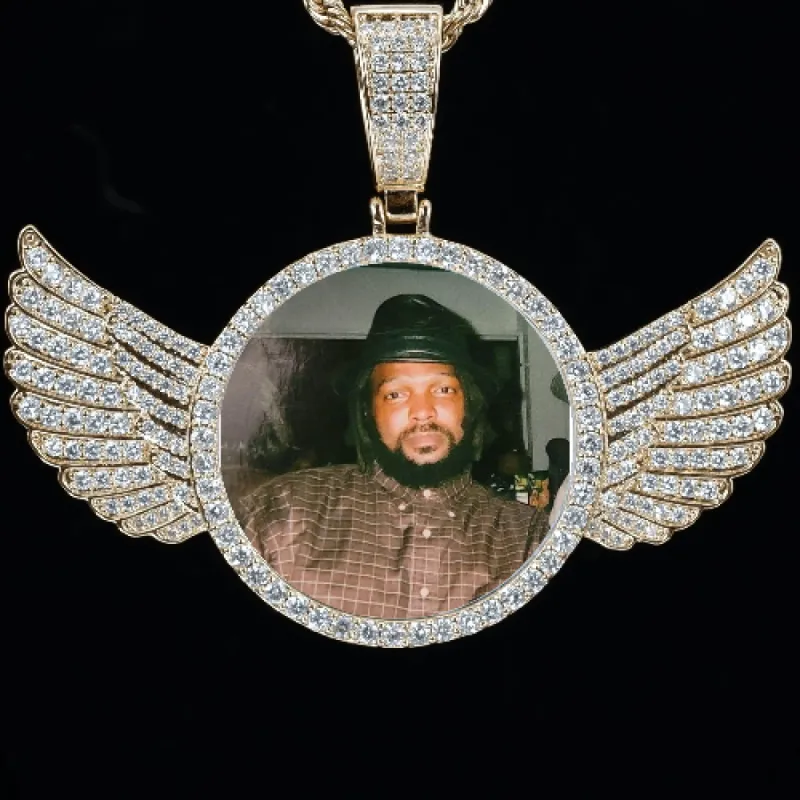 CUSTOM PICTURE PENDANT STYLE-4 sold by The GUU Shop