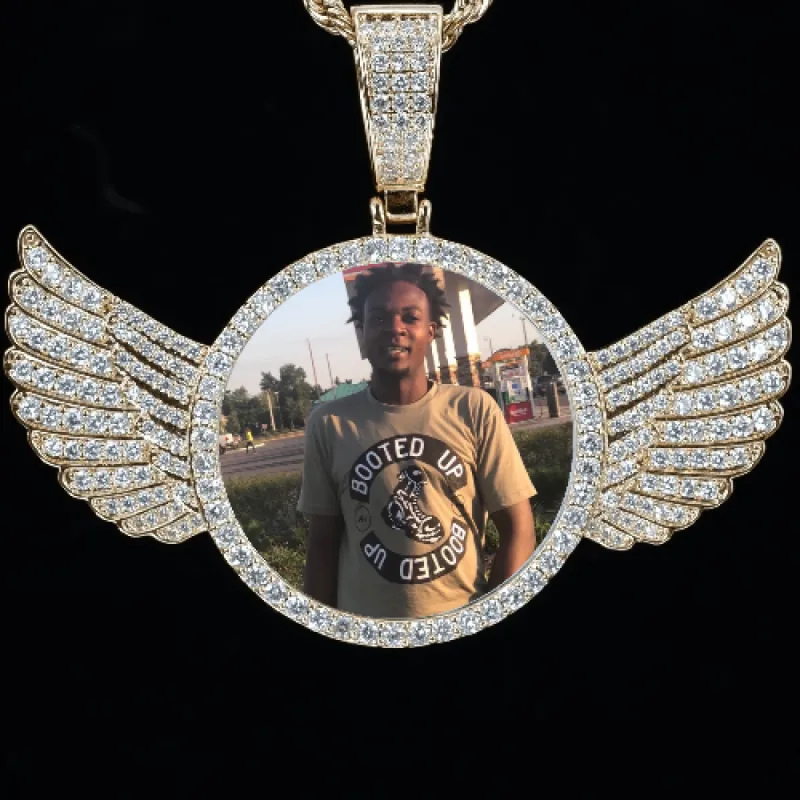 CUSTOM PICTURE PENDANT STYLE-4 sold by The GUU Shop