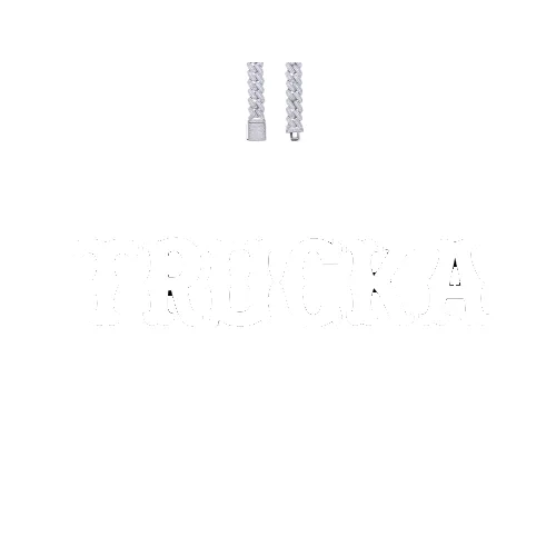 Custom Letters Freibeuter Font Necklace sold by The GUU Shop