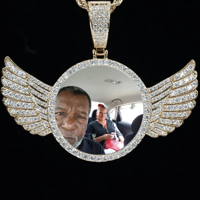 CUSTOM PICTURE PENDANT STYLE-4 sold by The GUU Shop