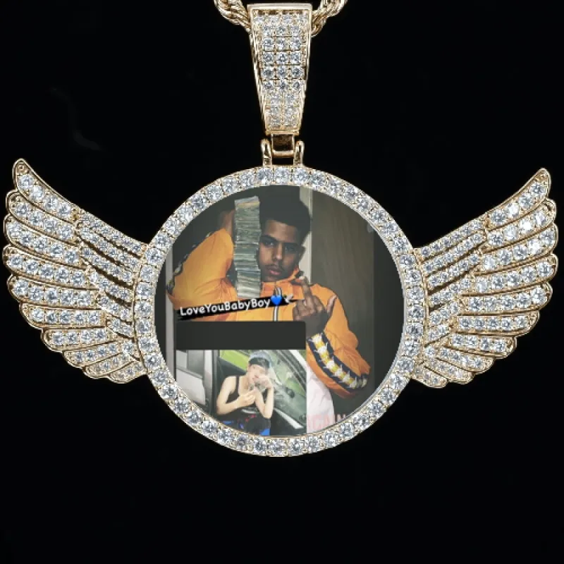 CUSTOM PICTURE PENDANT STYLE-4 sold by The GUU Shop