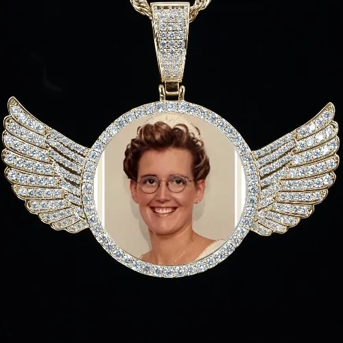 CUSTOM PICTURE PENDANT STYLE-4 sold by The GUU Shop