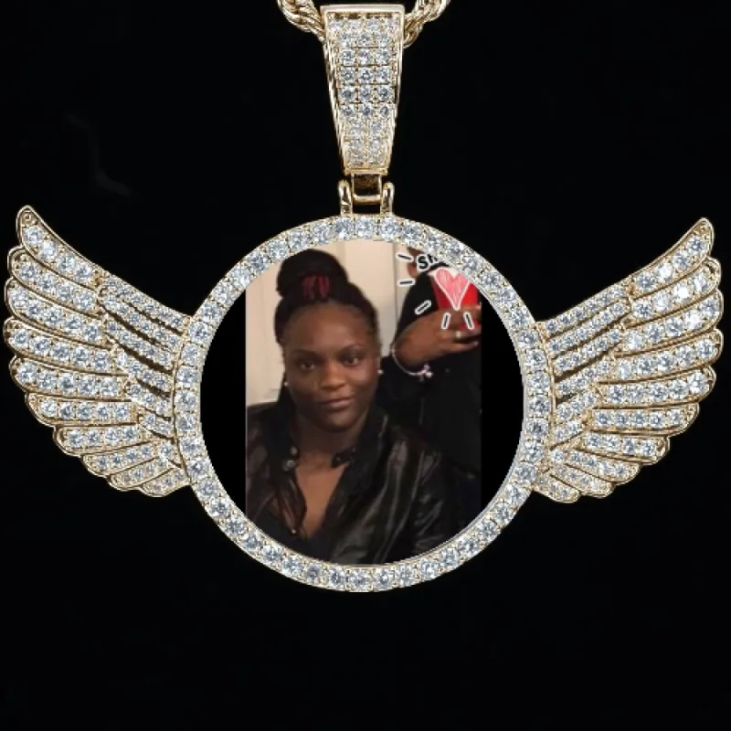 CUSTOM PICTURE PENDANT STYLE-4 sold by The GUU Shop