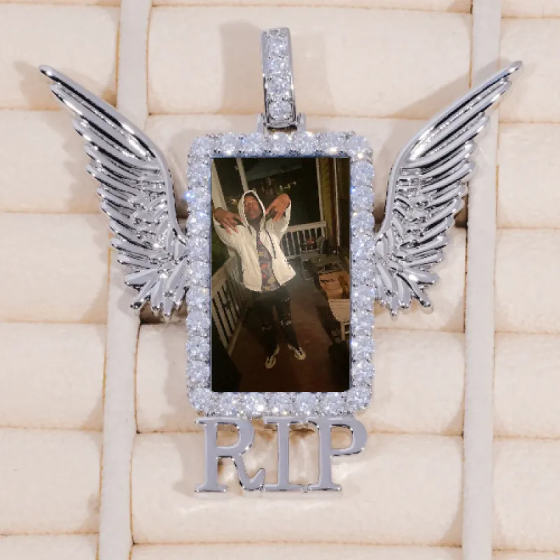 RIP WING 3D CUSTOM PICTURE PENDANT made by The GUU Shop