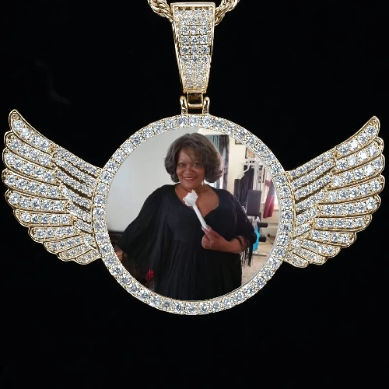 CUSTOM PICTURE PENDANT STYLE-4 sold by The GUU Shop