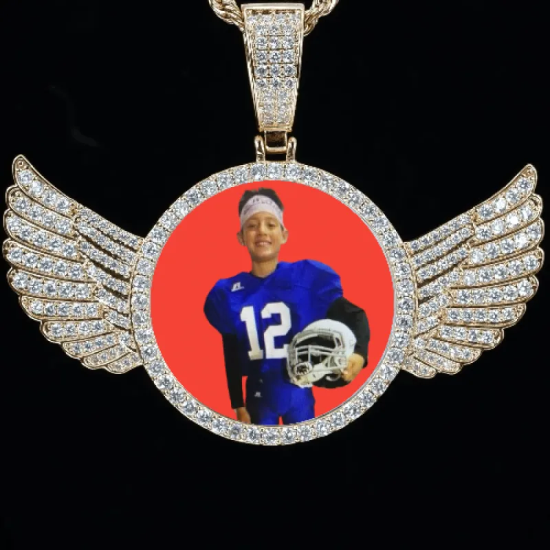 CUSTOM PICTURE PENDANT STYLE-4 sold by The GUU Shop