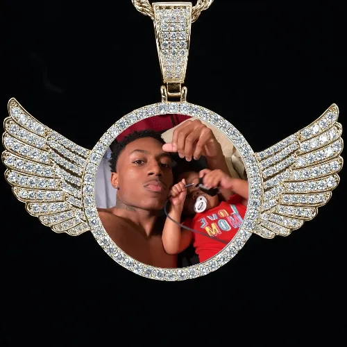 CUSTOM PICTURE PENDANT STYLE-4 sold by The GUU Shop