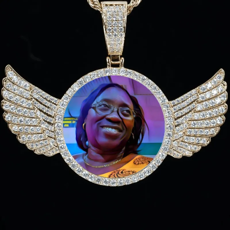 CUSTOM PICTURE PENDANT STYLE-4 sold by The GUU Shop