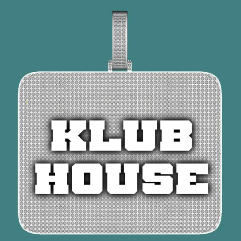 CUSTOM LETTER NECKLACE 3D BIG SQUARE made by The GUU Shop