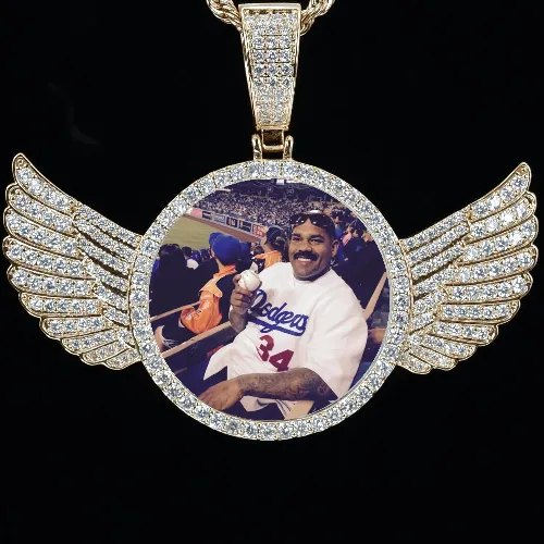 CUSTOM PICTURE PENDANT STYLE-4 sold by The GUU Shop