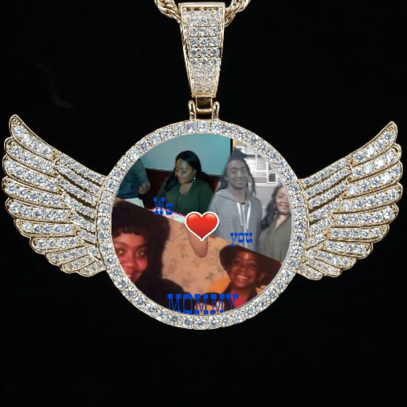 CUSTOM PICTURE PENDANT STYLE-4 sold by The GUU Shop