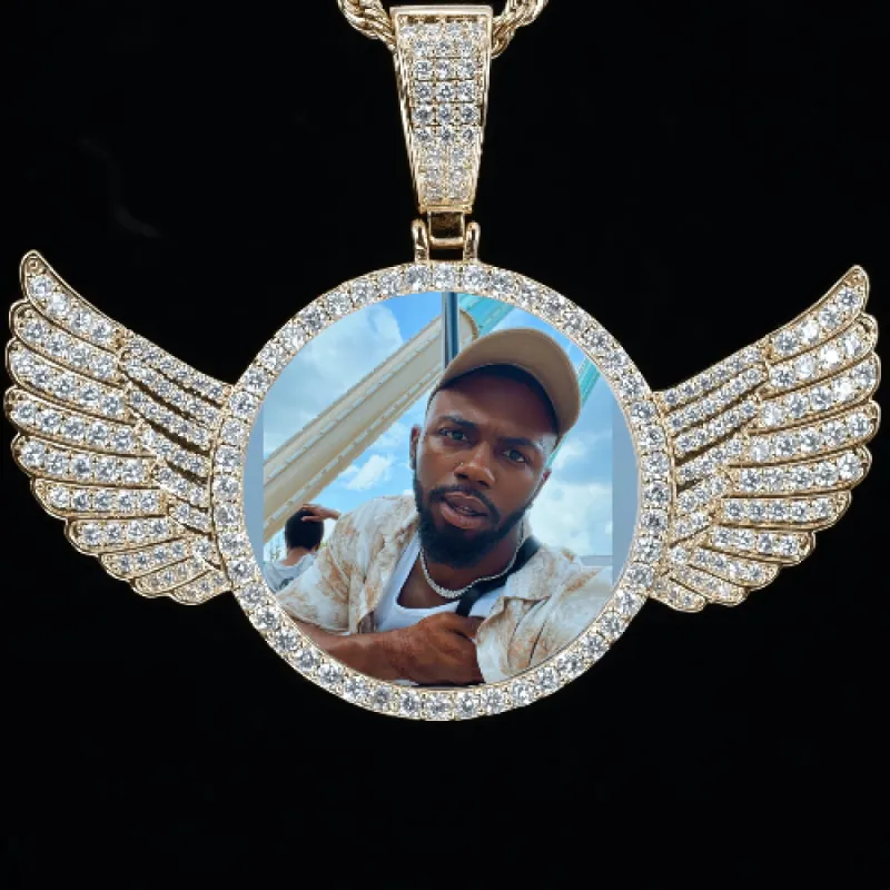 CUSTOM PICTURE PENDANT STYLE-4 sold by The GUU Shop