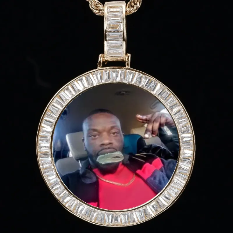 CUSTOM PICTURE PENDANT STYLE-2 sold by The GUU Shop