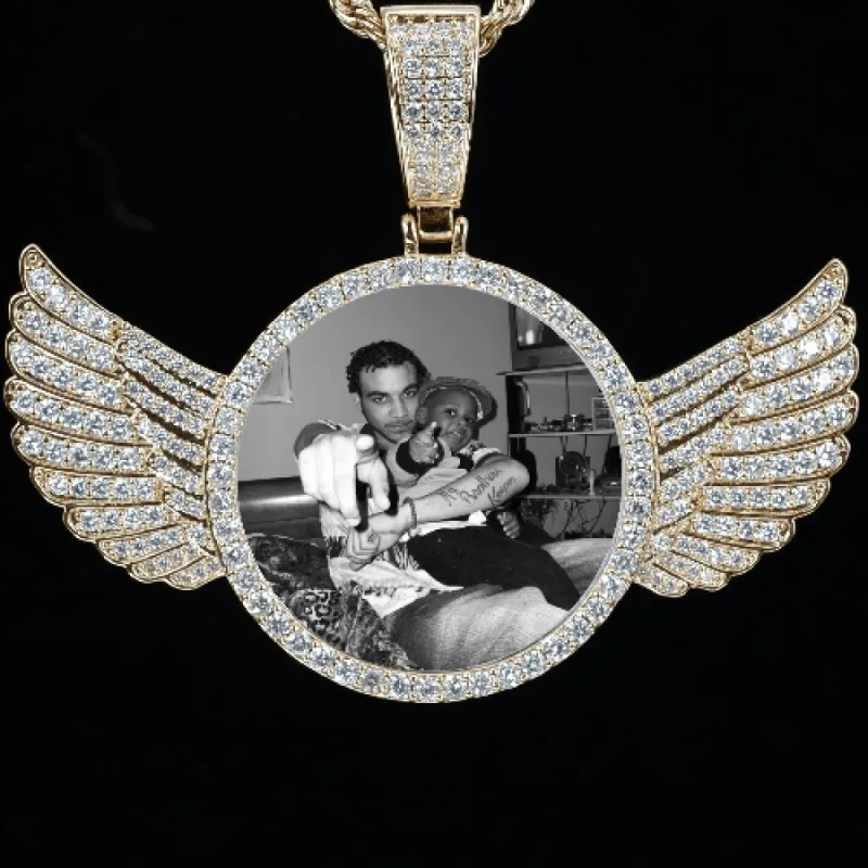 CUSTOM PICTURE PENDANT STYLE-4 sold by The GUU Shop