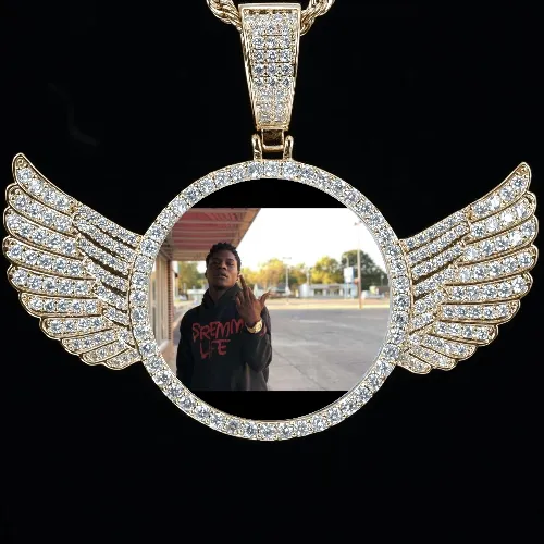 CUSTOM PICTURE PENDANT STYLE-4 sold by The GUU Shop